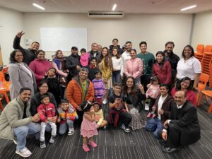 AJV Global team and clients at Auckland Game Night, celebrating New Zealand journeys