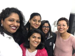 AJV Global team coffee catch-up.