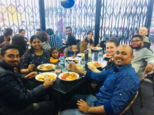 Auckland dinner with AJV Global clients and advisors.