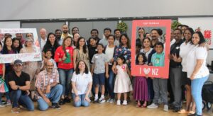 AJV Global Annual Christmas celebration with clients in New Zealand.