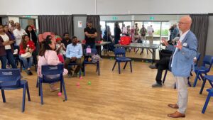 AJV Global Annual Christmas celebration with clients in New Zealand.